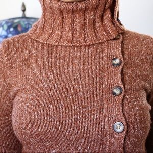 BCBG Sweater w/ Unique Button Detail